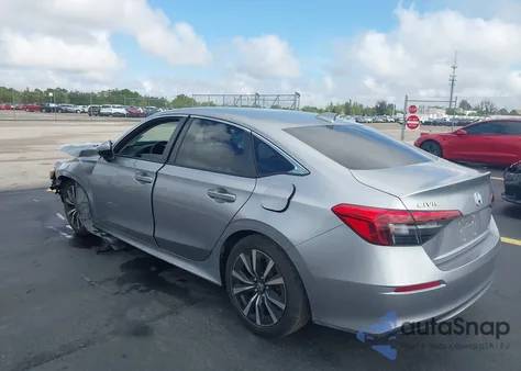 2023 Honda Civic Ex /Ex W/O Bsi из США, поврежденный, VIN 2HGFE1F79PH303727